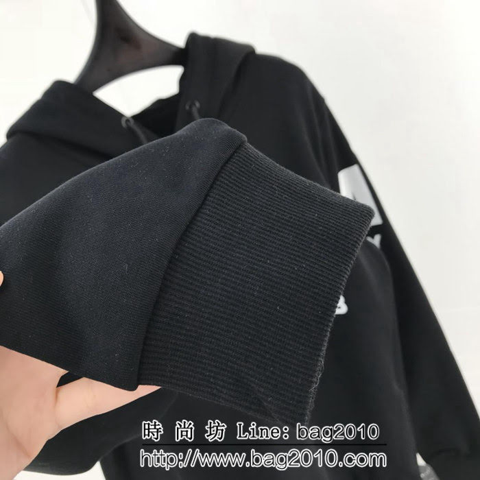 BURBERRY巴寶莉 19ss限量版 kingdom系列款 純棉加絨衛衣 舒適保暖 高版本情侶款 ydi2182